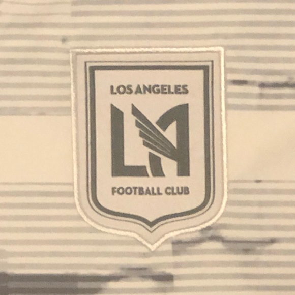 2XL LAFC Jersey Adidas Climalite Away White Major League Soccer Football NWOT - Picture 2 of 3